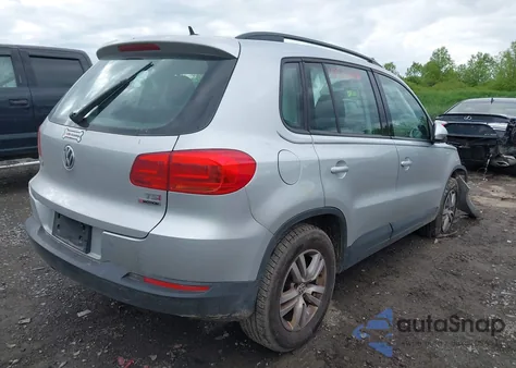 2016 Volkswagen Tiguan S from USA, damaged, VIN WVGBV7AX6GW584857
